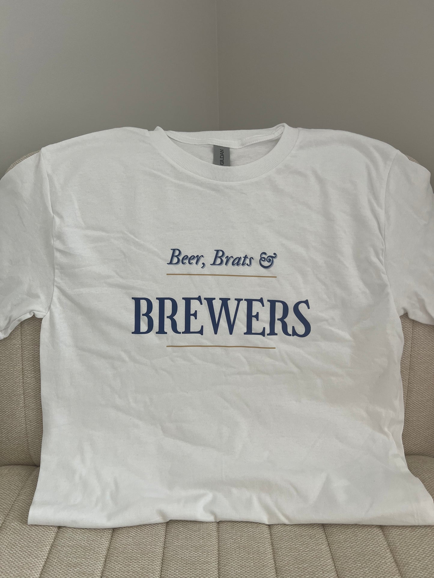 Beers Brats Brewers Tee